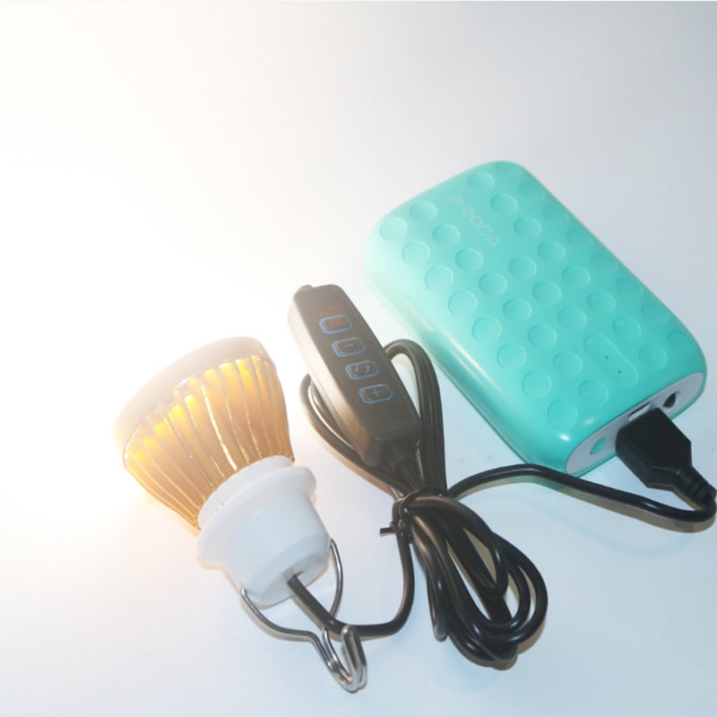 USB Camping LED Iight Plug Lamp Mini Night Light Computer Mobile Power Incarcare Small Book Lamps 5V Desktop Iluminat