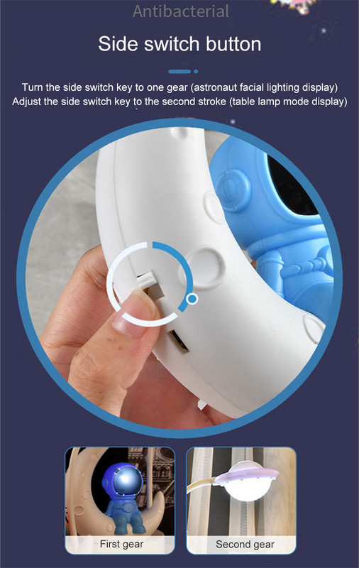 NOU proiector astronaut Cer înstelat galaxie stele proiector lumină de noapte lampă cu LED pentru decorarea camerei de dormitor veioze decorative