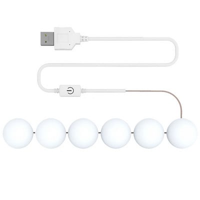 Lumină pentru oglindă, 12V, pentru machiaj, pentru măsuță de toaletă. Lumini pentru oglindă, culori multiple, potrivite pentru machiaj.