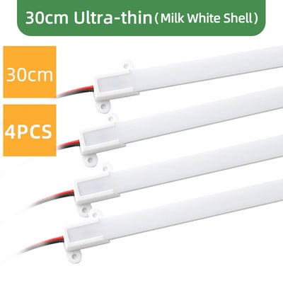 Kaguyahime 1/2/4 tk virvenduseta LED-tuli T5 T8 toru 220V luminofoorlamp 30cm 50cm 60cm 220V 6W 10W külm valge soe valge