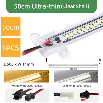 Kaguyahime 1/2/4 tk virvenduseta LED-tuli T5 T8 toru 220V luminofoorlamp 30cm 50cm 60cm 220V 6W 10W külm valge soe valge