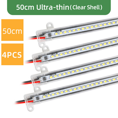 Kaguyahime 1/2/4 tk virvenduseta LED-tuli T5 T8 toru 220V luminofoorlamp 30cm 50cm 60cm 220V 6W 10W külm valge soe valge