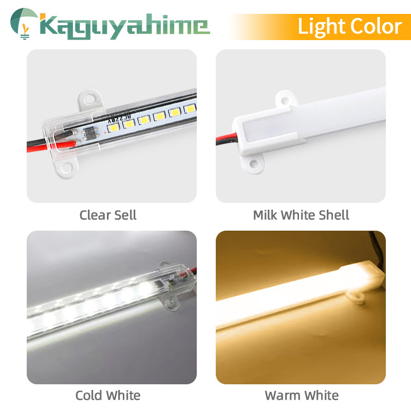 Kaguyahime 1/2/4 tk virvenduseta LED-tuli T5 T8 toru 220V luminofoorlamp 30cm 50cm 60cm 220V 6W 10W külm valge soe valge