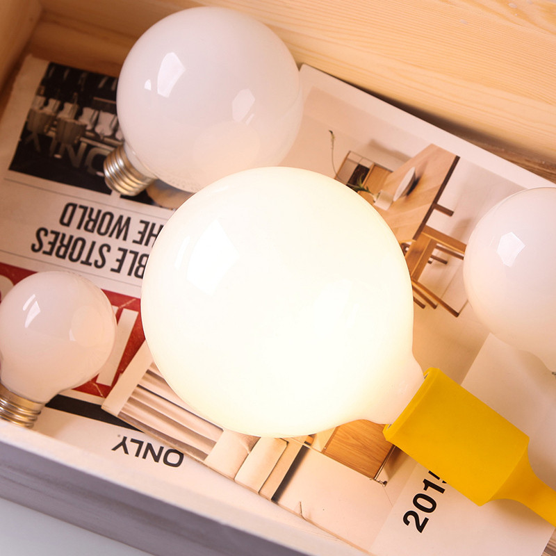 Tejfehér LED lámpa izzó E27 LED 220V 110V lámpák G80 G95 G125 izzó LED lámpa hideg fehér meleg fehér lakberendezési függőlámpa