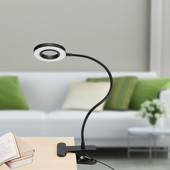 Επιτραπέζιο φωτιστικό USB Επιτραπέζιο φωτιστικό LED Επιτραπέζιο φωτιστικό 3 Λειτουργιών Φορητό επιτραπέζιο φωτιστικό LED με κλιπ κρεβάτι για ανάγνωση Βιβλίου φωτιστικό νύχτας Φωτιστικό γραφείου LED