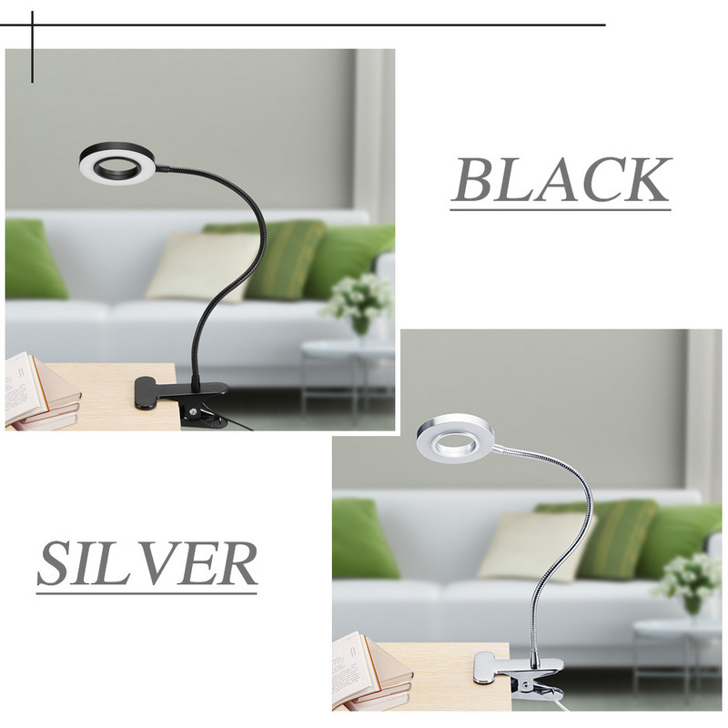 Lampă de birou USB LED Lampă de masă Atinge 3 moduri Lampă de masă LED portabilă cu clipă Pat Lectură Cărți Lumină de noapte Lămpi LED de birou