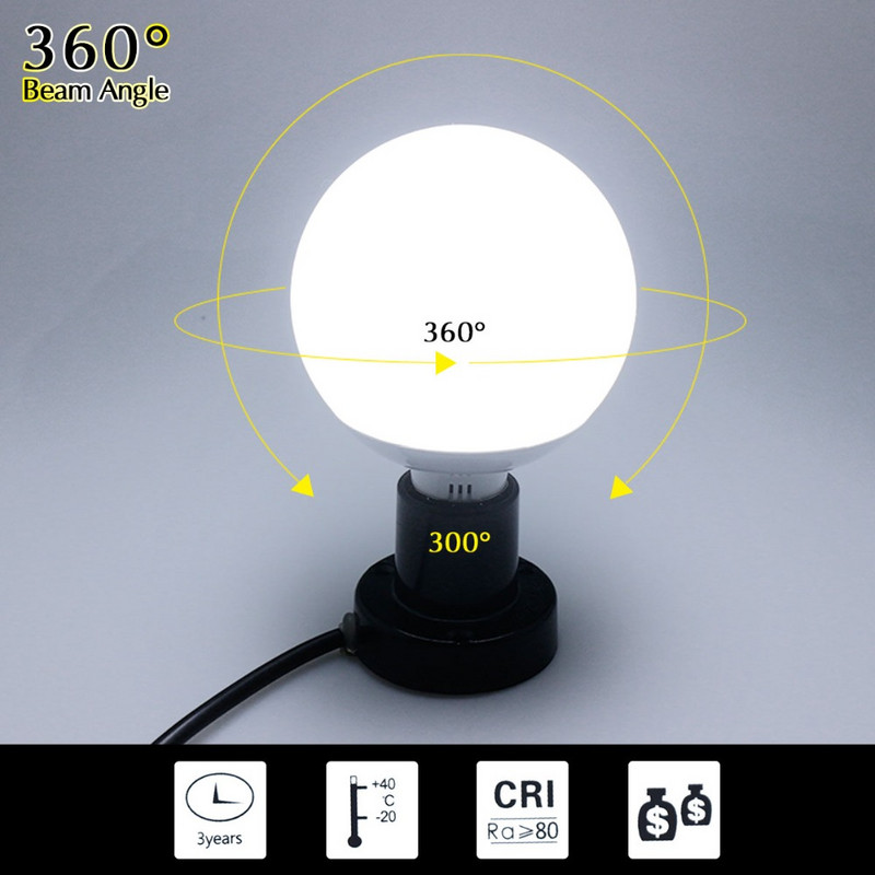 Lampa glob LED E27 Lampada SMD5730 Bec LED 7W 9W 12W 15W 360 de grade Spot 110V 220V bombillas led pentru lumina de Craciun
