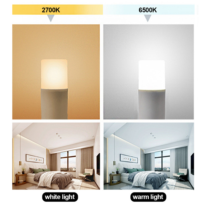 Bec LED E27 economisitor de energie Acasă 5W/10W/15W/20W Bec fără pâlpâire 6500K 2700K Bec LED 220V Bec de porumb Bec stick