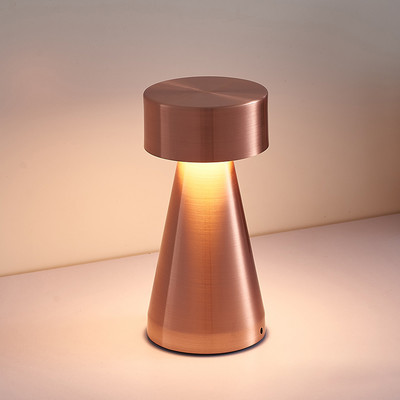 LED-dekoratiivsed öövalgustid USB-laetav loominguline söögilaud Hotelli baari laualambid Retro juhtmevaba puuteanduriga laualamp