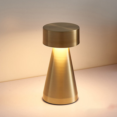 LED-dekoratiivsed öövalgustid USB-laetav loominguline söögilaud Hotelli baari laualambid Retro juhtmevaba puuteanduriga laualamp