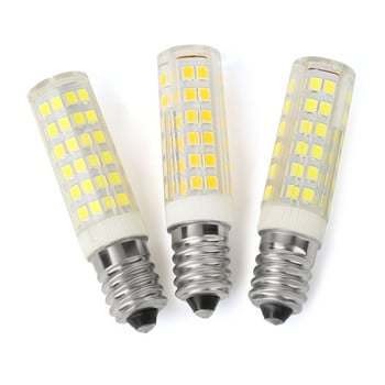 2Pcs E14 7W лампа с царевична крушка LED лампа с крушка за кухненски аспиратор Chimmey Хладилник Многофункционална ярка халогенна светлина