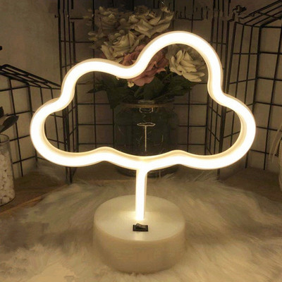 Neon Light Party LED Flamingo Színes Led Éjszakai Fény Karácsonyi Születésnapi Ajándék Esküvői Parti Falakasztó Dekor Neon Art Reklám