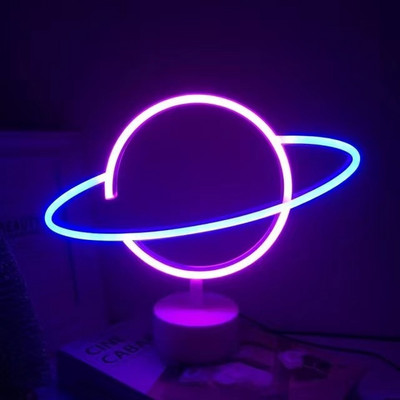 Neon Light Party LED Flamingo Színes Led Éjszakai Fény Karácsonyi Születésnapi Ajándék Esküvői Parti Falakasztó Dekor Neon Art Reklám