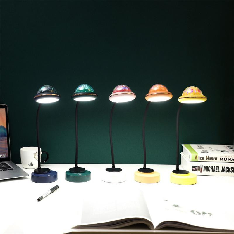 Lampă de masă cu Led pliabilă, fără fir, Mini lampă de birou profesională, cu LED, Lampă de noptieră, Lampă de masă cu LED.