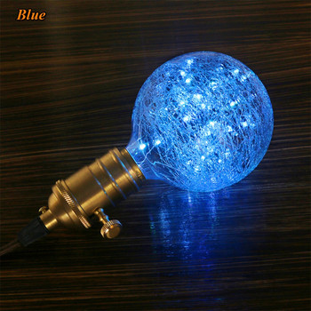 Grensk G95 LED Globe Bulb Διακοσμητικές λάμπες Fairy Christmas Bulbs Bird Design 50 LED String Light Inside E27 220V
