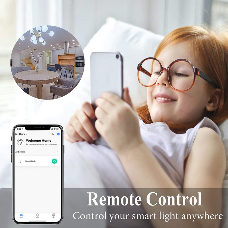 HomeKit Smart LED Lights Izzó GU10 RGB+CW WiFi Spotlámpa szabályozható színes lámpa Cozylife APP Hangvezérlés Siri Alexa Google-hoz