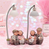 Armas juhtmevaba loominguline voodilamp lauaarvuti väikesed öövalgustid paarid kaunistavad öövalgusvalgustid vanaisa ja vanaemad