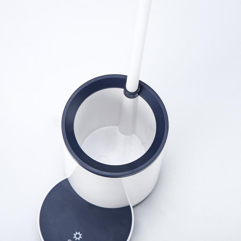 Lumină de birou cu suport pentru creion Lumină de lectură creativă pentru protecție a ochilor Lumină de masă LED cu încărcare USB reglabilă pentru cămin