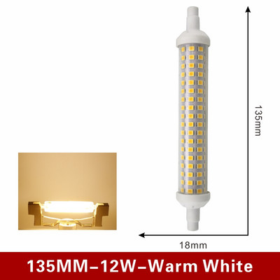 R7S LED 78mm 6w 118mm 9w 135mm 12w r7s torupirn SMD 2835 Lampada LED lamp 220V maisi tuli Vahetage halogeenlamp