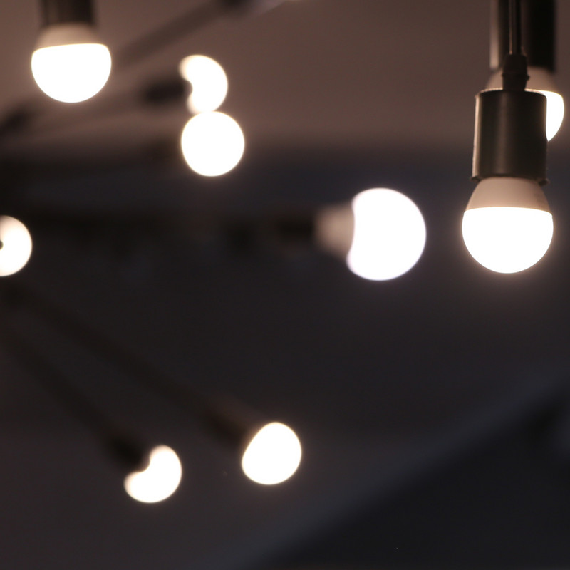 3vnt LED lemputė E27 LED lempa 3W 6W 9W 12W 15W 18W kintamosios srovės 220V lemputė Šalta šilta balta Lampada LED prožektorius Bombilla namų dekoras