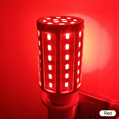 Λάμπα LED 5W 10W 15W E27 SMD5730 Λάμπες καλαμποκιού Κόκκινο Κίτρινο Bule Ροζ Πράσινο Πράσινο γκαζόν κήπου Τοπίο Διακοσμητικές λάμπες 85-265V