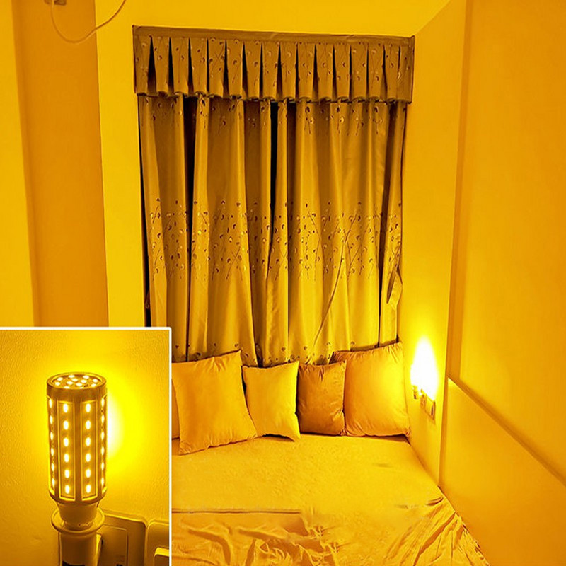 5W 10W 15W E27 Bec LED SMD5730 Bec porumb Roșu Galben Bule Roz Verde Grădină Gazon Peisaj Becuri decorative 85-265V