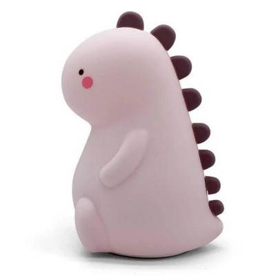 Dinosauruse LED öövalguse puutetundlik puuteandur 16 värvi hämardatav USB Laetav pehme silikoonlamp lastele, lastele, beebile