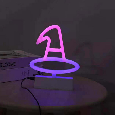 USB baterijų dėžutė INS neoninė lempa stalinė lempa LED naktinis apšvietimas patalpų vaikų kambario baro šventinė dekoracija lango dekoravimo dovana