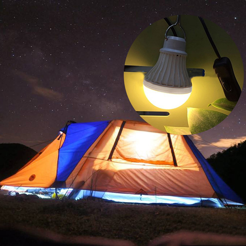 Comutator portabil USB LED pentru bec LED pentru lanternă de camping Iluminare cort 5W
