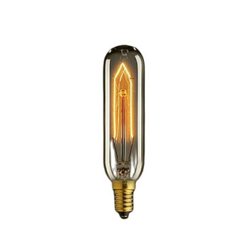 T10 E14 25w Димируема винтидж тръба Едисонова крушка Антична декоративна ретро лампа Индустриални крушки с нажежаема жичка 110v 220v