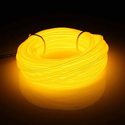 10M LED EL Sârmă Lumină Flexibil Tub Moale Sârmă Neon Strălucire Mașină Corda Bandă Lumină Halloween Crăciun DIY Decor Ananas Pom de Crăciun