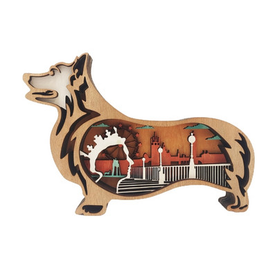 Σκαλιστό Animal Light Glowing Led Lamp Διακοσμήσεις αυλής εσωτερικού χώρου εξωτερικού κήπου Χονδρική