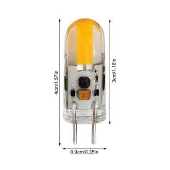 4бр. GY6.35 LED крушка Bi-Pin Socket 3W LED крушка Защитна светлина за очите AC/DC 12V 360 Ъгъл на лъча Замени 30W халогенна крушка Димируема