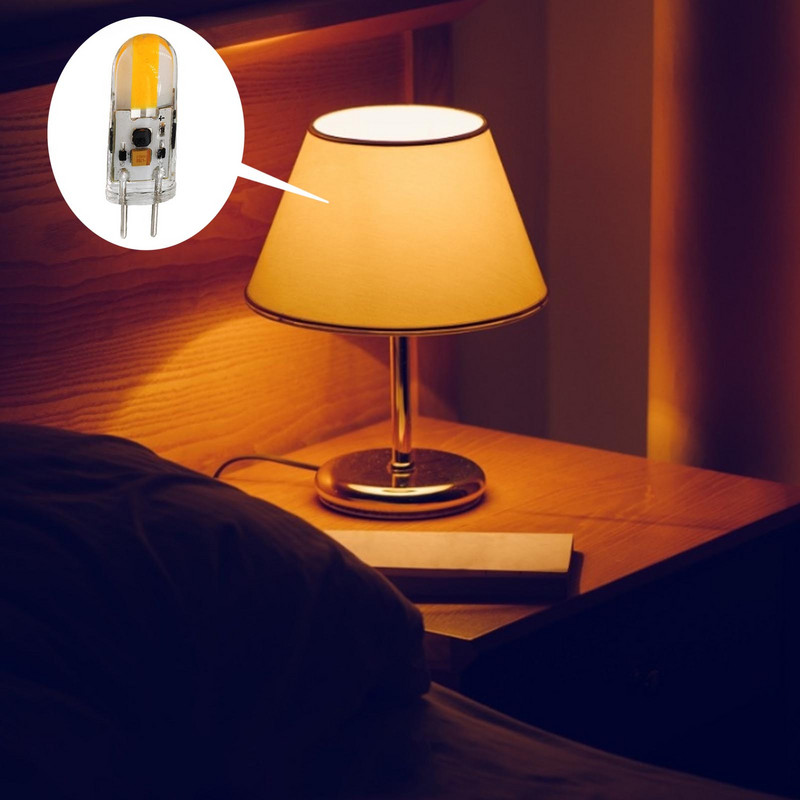 4db GY6.35 LED izzó Bi-Pin foglalat 3W LED izzó Szemvédő lámpa AC/DC 12V 360 Sugárszög csere 30W halogén izzó szabályozható