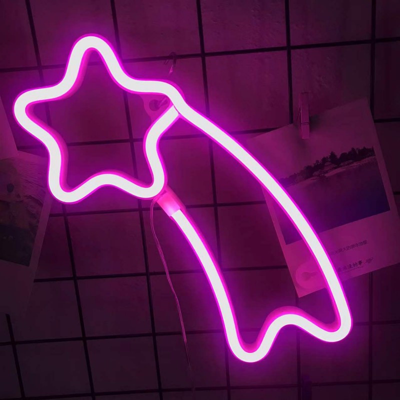 Gamepad alakú neonfény LED fényreklám játékteremhez LED szalagok fali születésnapi buli otthoni dekoráció gyerekeknek ajándék USB tápellátás