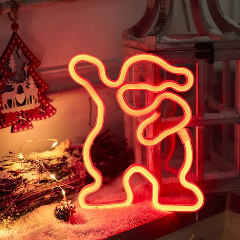 Gamepad alakú neonfény LED fényreklám játékteremhez LED szalagok fali születésnapi buli otthoni dekoráció gyerekeknek ajándék USB tápellátás