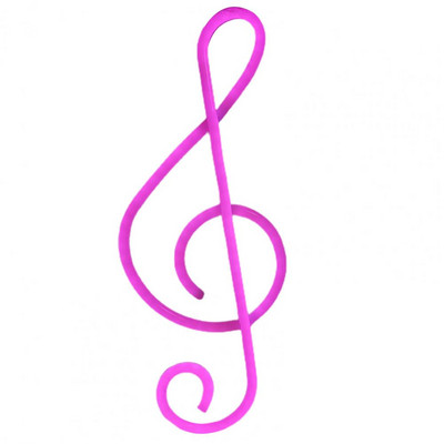 Lumină cu neon Funcționează cu baterii Lumină cu LED romantică Neon Efect vizual 3D Notă muzicală Semnă cu neon Lampă LED pentru petrecere de vacanță