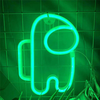 Astronautide neoonsildid toa jaoks Neoonseinavalgustid öölamp puhkepeoks kodukaunistuseks Lahe valgus sünnipäevakingitus USB-toide