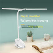 36 V kaasaskantav Led kokkupandav klambriga laualamp Silmade kaitse Kahe otsaga USB-lugemisvalgustid laualamp värelusevaba LED-valgusti