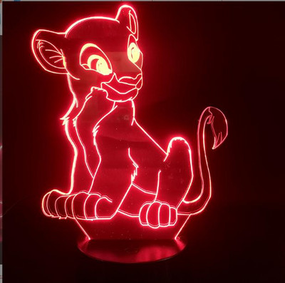 Bear Elk Donkey 3D Lámpa Karácsonyi díszlámpák Érintésérzékelős Asztali lámpák Karácsonyi Ajándék Gyerek Játékok Asztali lámpa