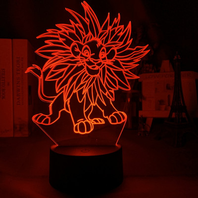 Bear Elk Donkey 3D Lámpa Karácsonyi díszlámpák Érintésérzékelős Asztali lámpák Karácsonyi Ajándék Gyerek Játékok Asztali lámpa