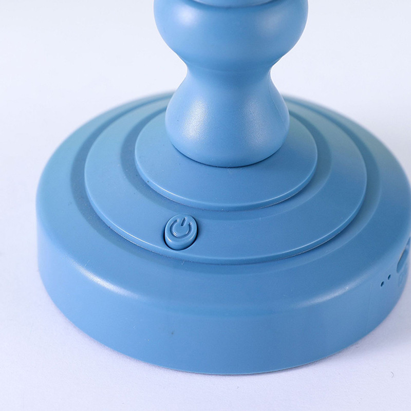 Retro LED galda lampa USB uzlādējama Lotus Mini nakts gaismas Guļamistabas viesistabas dekors Naktsgalda lampas studentu dāvanām