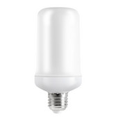 LED E27 Flame Bulb Fire E14 lamp maisipirn Vilkuv LED-valgus dünaamiline leegiefekt 5W 9W110V-220v koduõhu valgustamiseks