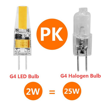 10 τμχ Led G4 Bulb 12V 20W Ανταλλακτικό Halogen DC12V Bi Pin 2700K /4500K Ζεστό λευκό /λευκό T3 G4 Base Led Light Light
