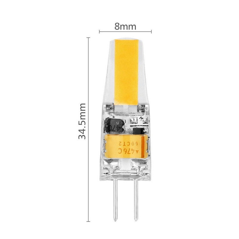 10 buc. Bec Led G4 12V 20W Halogen DC12V Bi Pin 2700K /4500K Alb Cald /alb T3 G4 Baza Bec Led