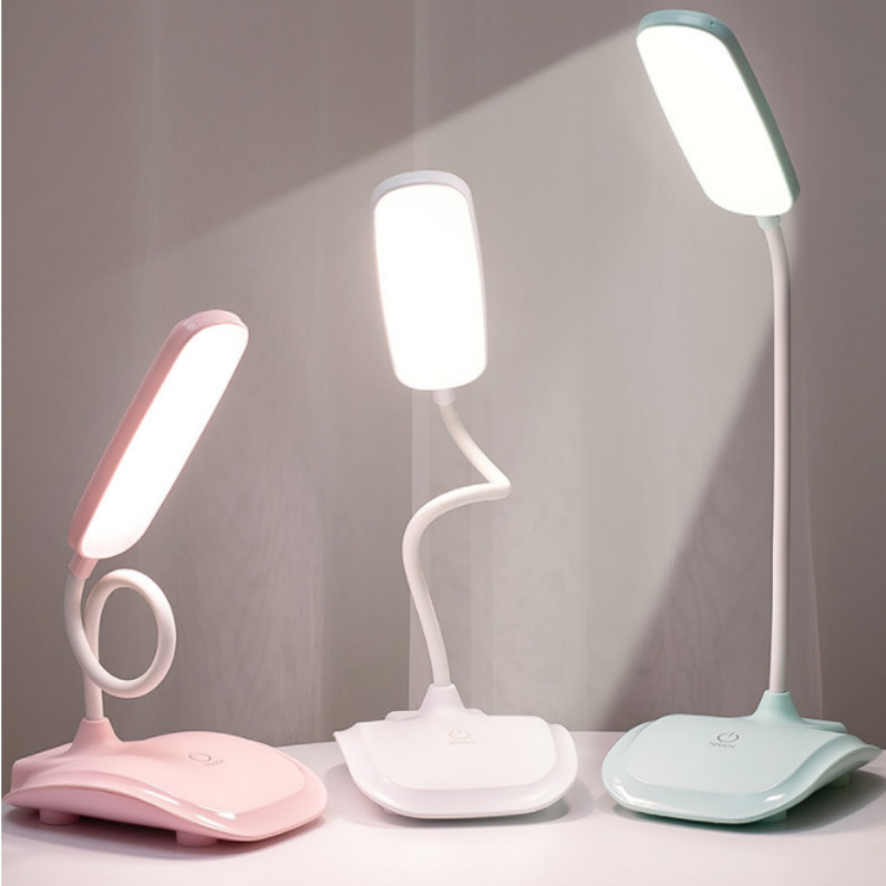 Büroo valgusküllane laualamp Laetav LED-alus Laste laualamp Lauavalgustid õpilaste õpperaamatute lugemiseks