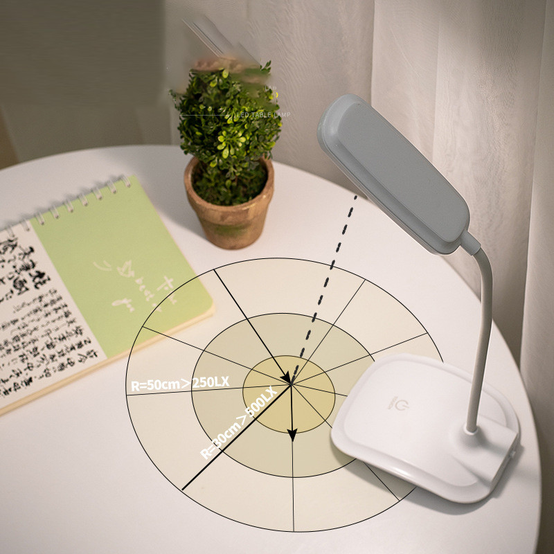 Büroo valgusküllane laualamp Laetav LED-alus Laste laualamp Lauavalgustid õpilaste õpperaamatute lugemiseks