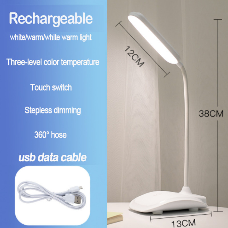 Büroo valgusküllane laualamp Laetav LED-alus Laste laualamp Lauavalgustid õpilaste õpperaamatute lugemiseks