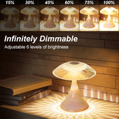 RGB atmosfēras nakts gaisma ar tālvadības pulti Mūsdienīgs pieskāriens pie gultas guļamistabas restorāns Gaišs viesistabas guļamistabas dekors