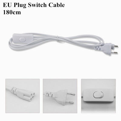 T8 LED izzócsöves lámpa 2FT 20W 2000lm fehér, átlátszó tejes burkolatú kettős V-alakú integrált egycsöves mennyezeti lámpa